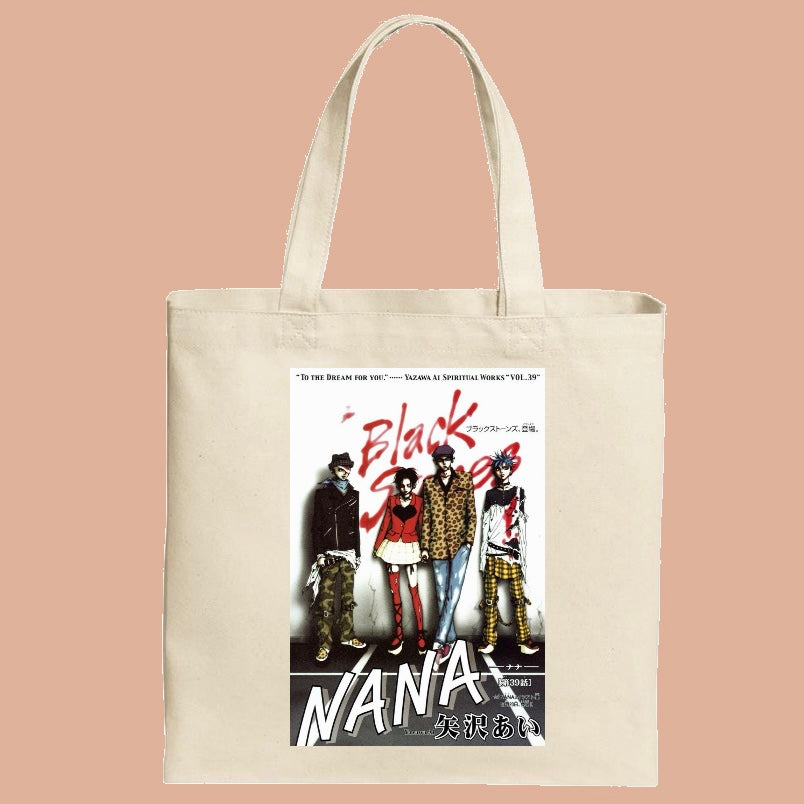 black stones tote bag