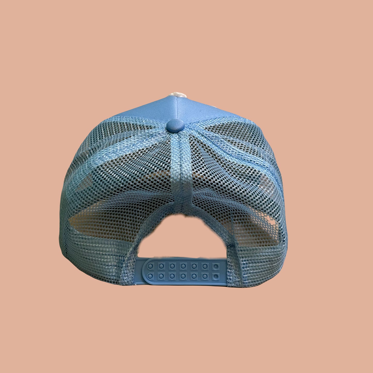 doctor crochet trucker hat