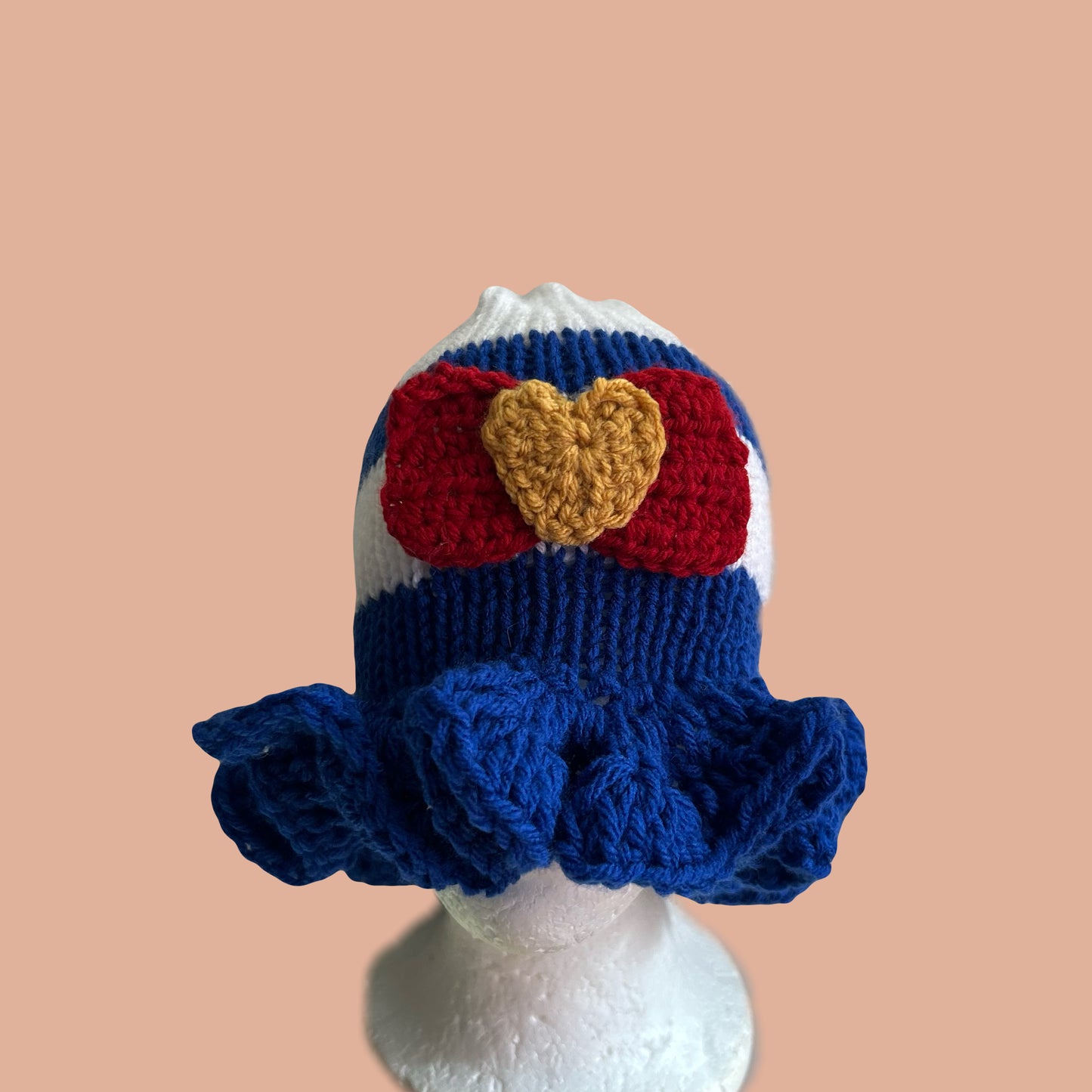 sailor ruffle hat