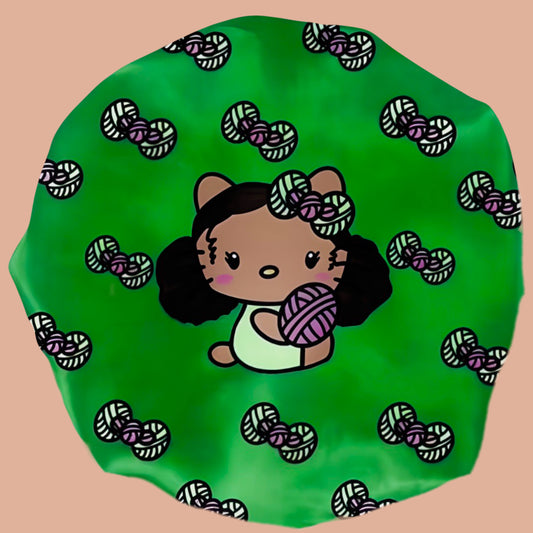 light skin kitty bonnet